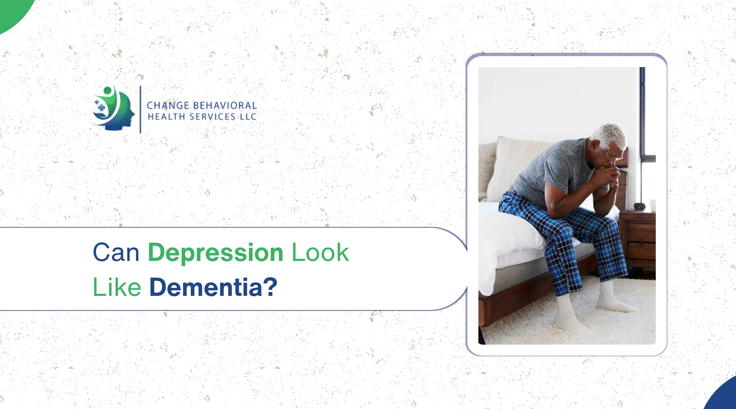 Can Depression Look Like Dementia?