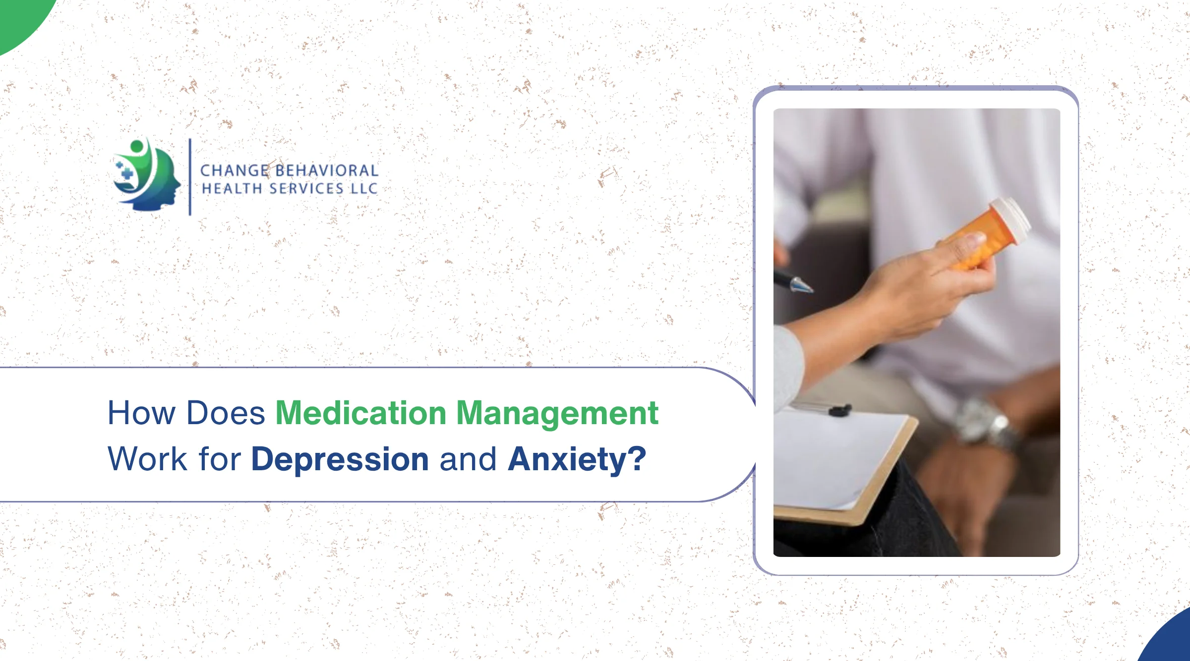 How Does Medication Management Work for Depression and Anxiety?